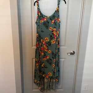 Brand new long Hawaiian style dress